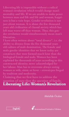 Liberating Life: Women's Revolution by Abdullah Öcalan